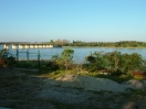 barragem frente á casa